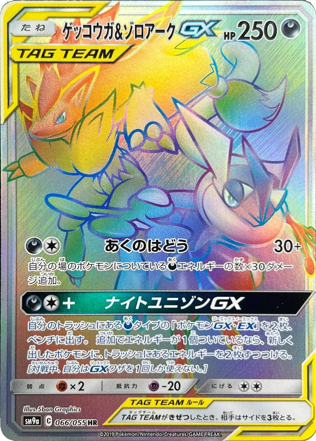 Greninja & Zoroark GX